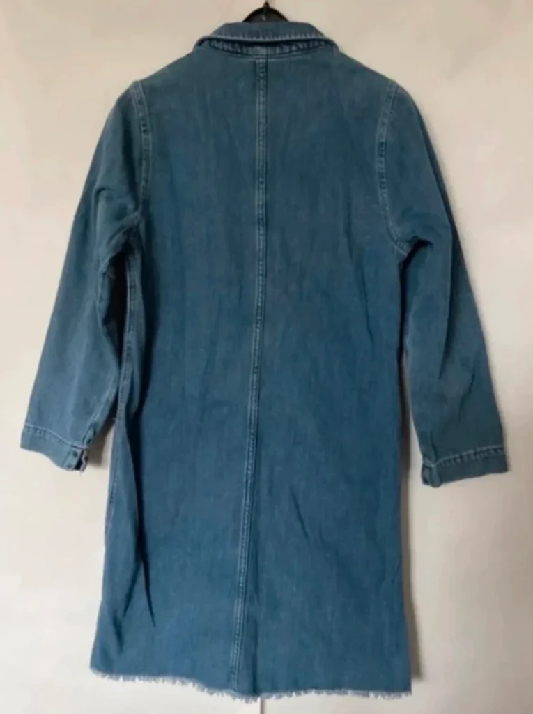 🔥-20%🔥 Sur chemise /Robe en jean Mango Taille S – Style casual tendance – photo 7